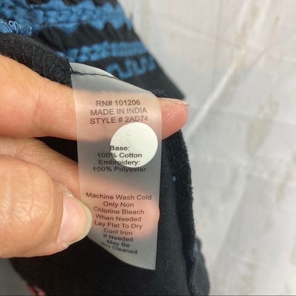 Soft Surroundings embroidered cardigan - Picture 6 of 7